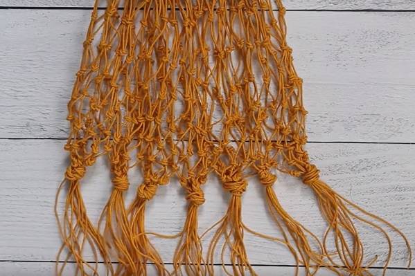 DIY Macrame Net Bag Reusable Macrame Market Bag Tutorial Hemptique